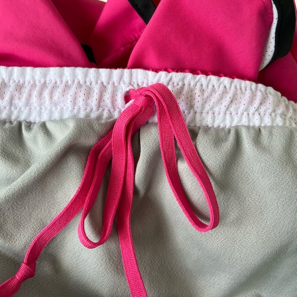 •Nike• Bright Pink Running Shorts with Briefs - Size Medium - Picture 6 of 10